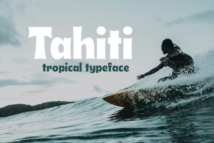 Tahiti Typeface Cover