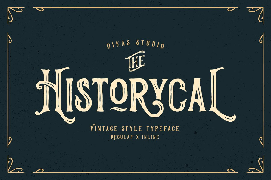 victorian style font in word