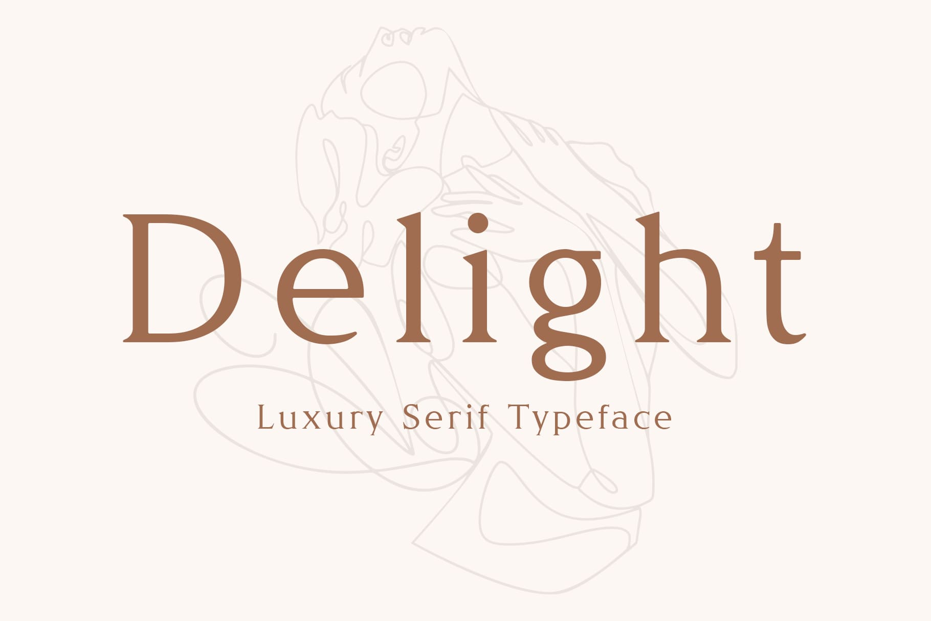 Delight Typeface