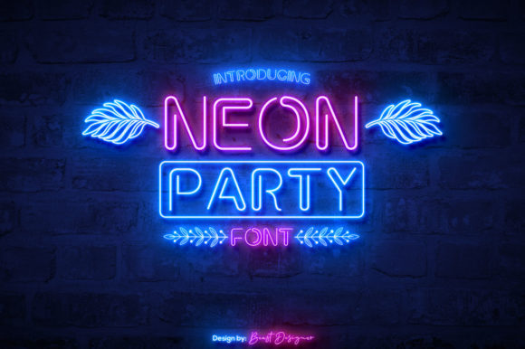 34 Timeless Neon Fonts To Electrify Your Designs Hipfonts