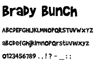 FREE Brady Bunch Font That Pay Homage To America S Favorite Family   Brady Brunch 