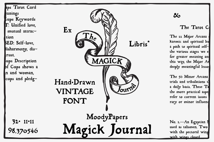 magickjournalfont