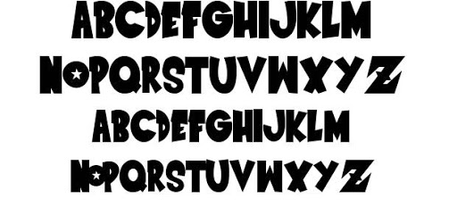 Dragon Ball Z Font Hipfonts