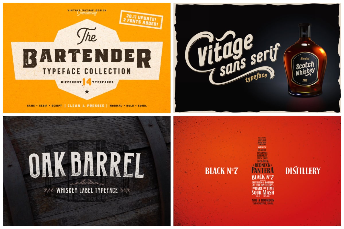 36 Classic Whiskey Fonts That Will Make Your Works Timeless Hipfonts