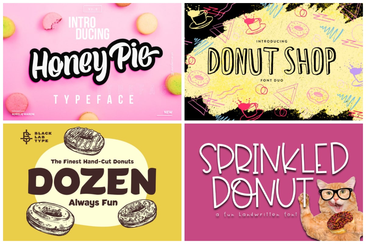 Donut Fonts cover min