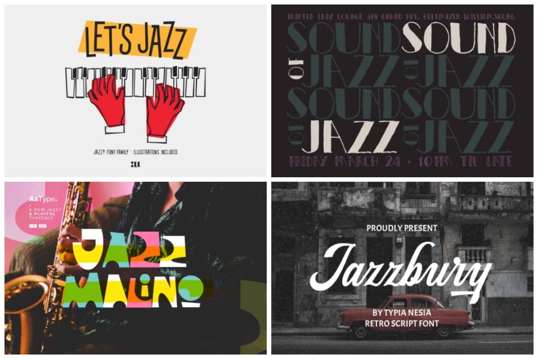 8 Smooth Jazz Fonts That Will Put All Your Design Elements In Harmony ...