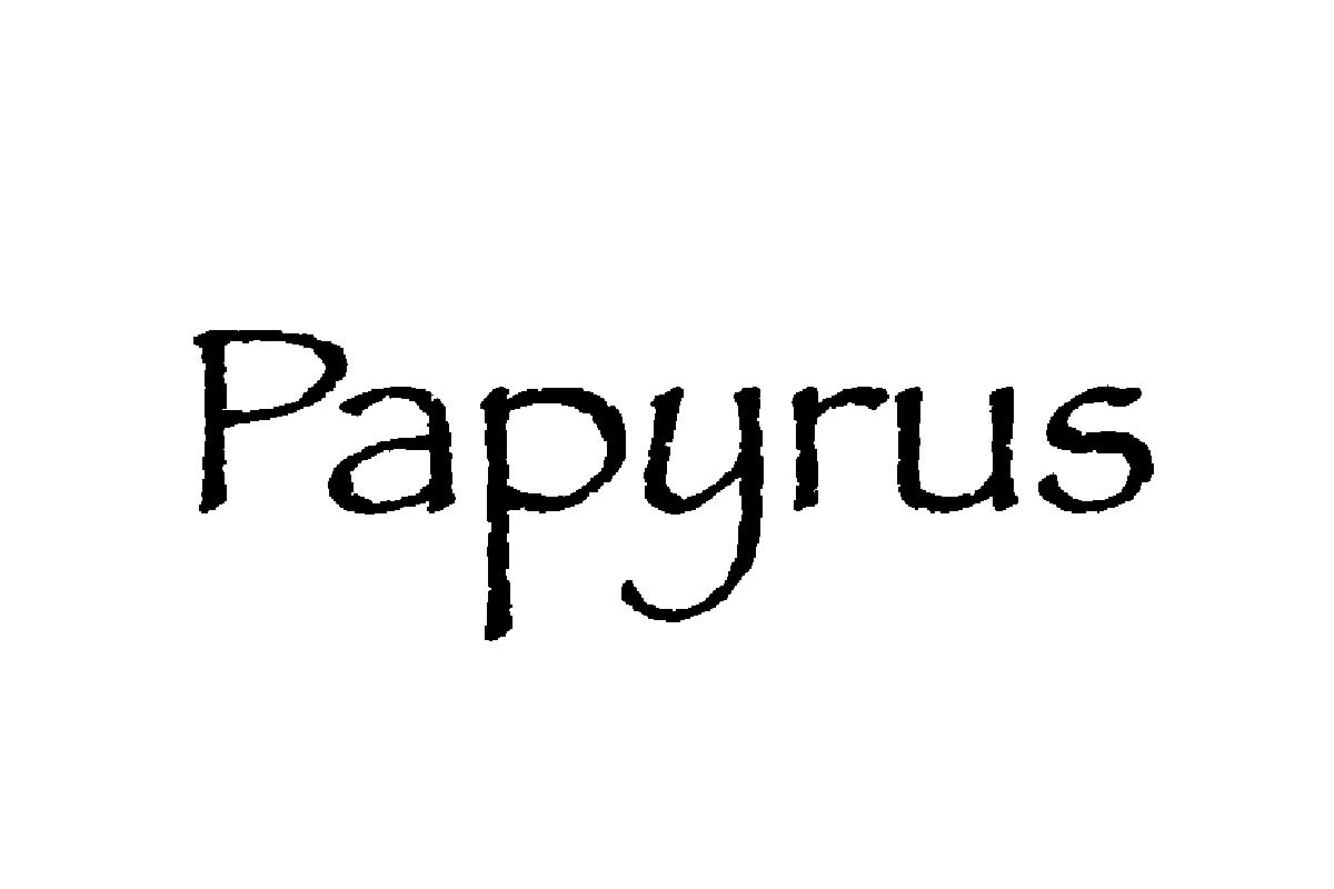 papyrus font downloads