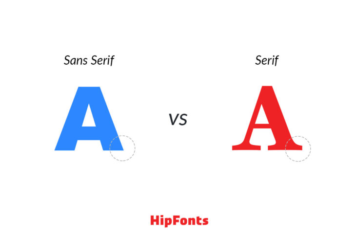 Serif vs Sans Serif