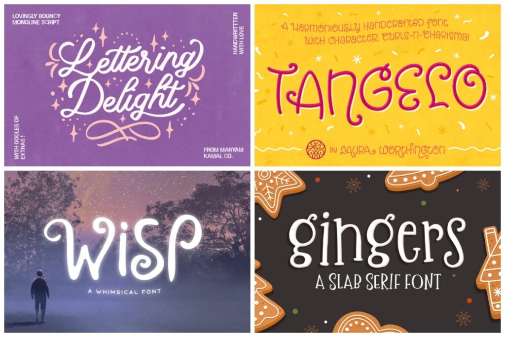 25 Unconventional Curly Fonts To Add Cheer To Your Designs | HipFonts