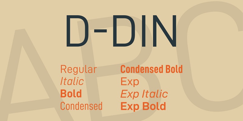 Din Font