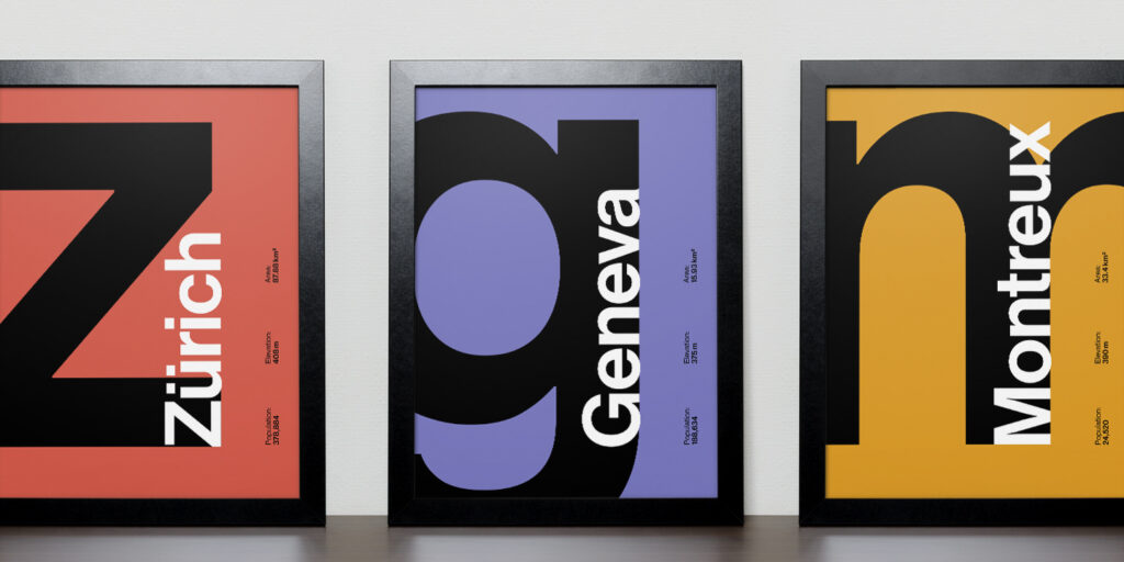 Neue Haas Grotesk Posters