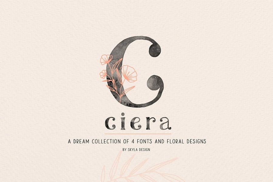 Ciera watercolor svg