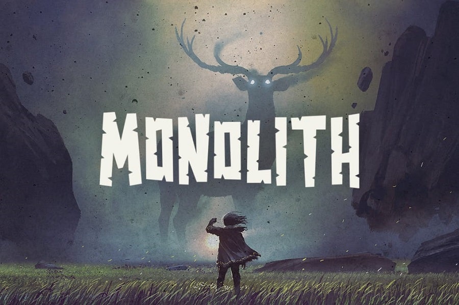 Monolith Typeface min