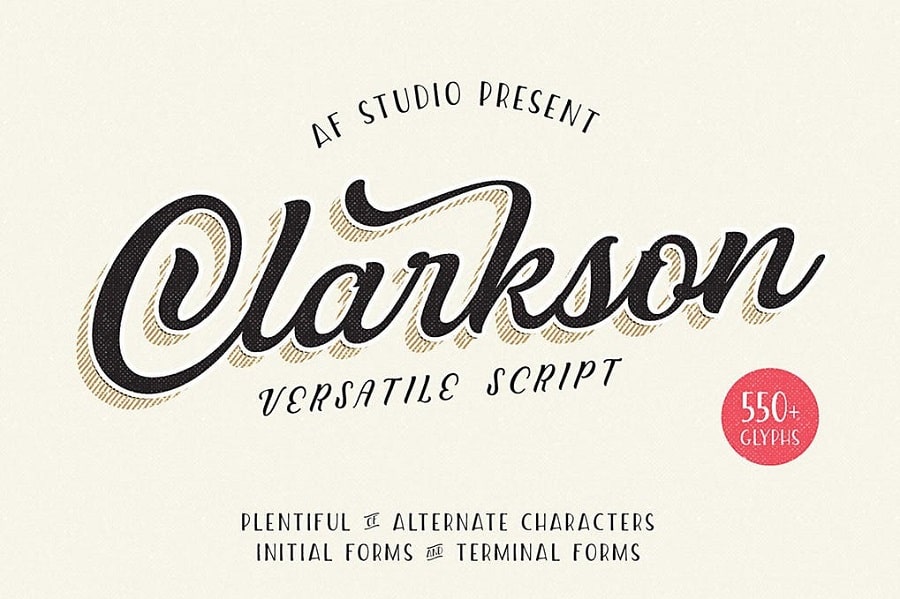 Clarkson Script min