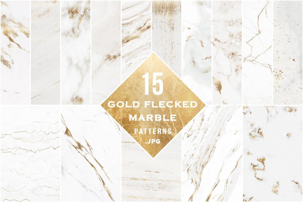 Gold Flecked Marble min