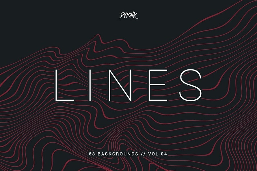 Lines Abstract Wavy Vol. 04 min