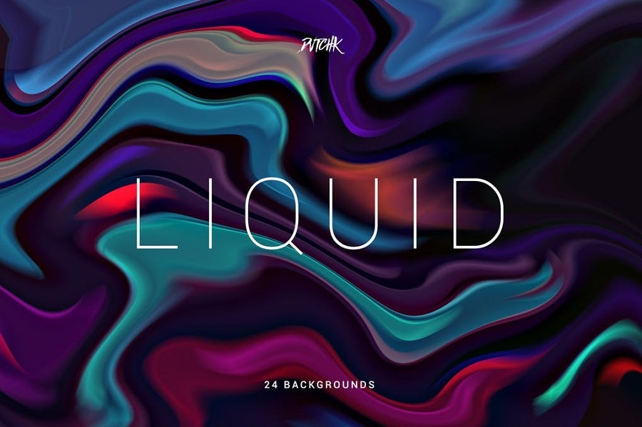 Liquid Colorful Abstract min