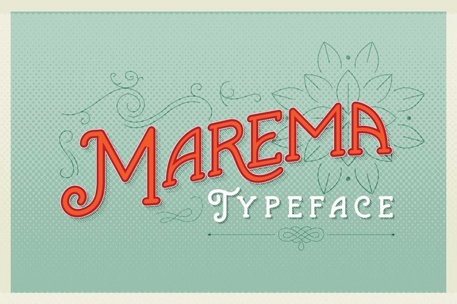 Marema Typeface min