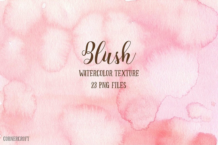 Watercolor Texture Blush min