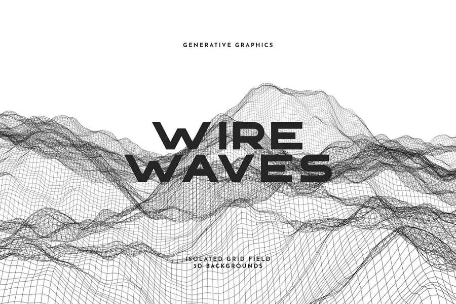 Wire Waves Background min