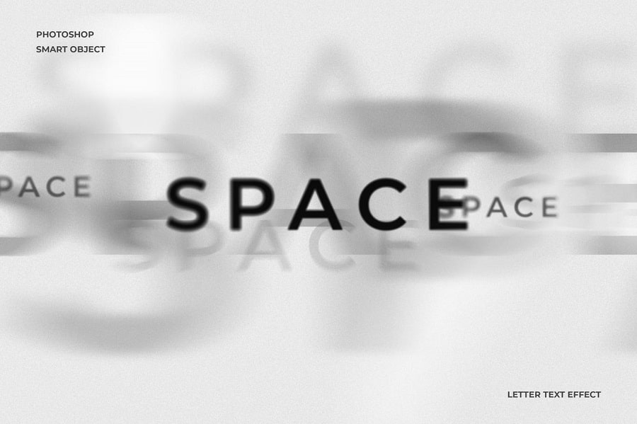 Space Text Effect min