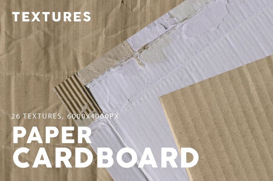 26 Cardboard Paper Textures min