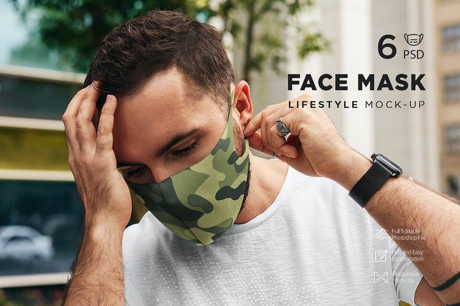 Face Mask MockUp Lifestyle 2 min