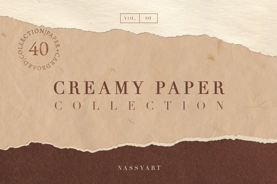 Grunge Creamy Paper Textures min