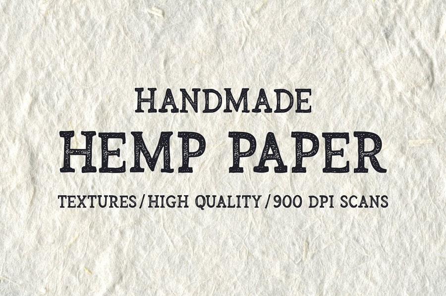 Handmade Hemp Paper Textures min