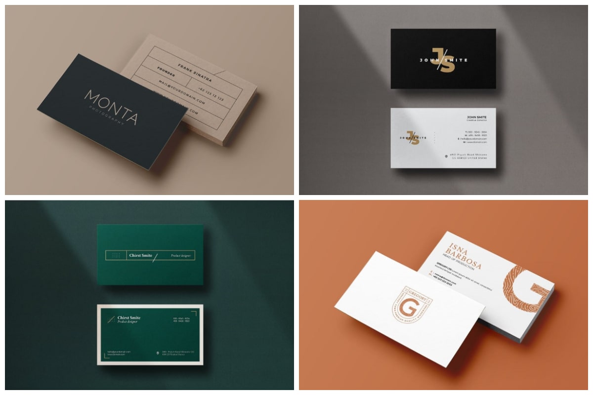 Minimal Business Card cover min