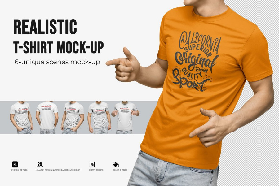 RealisticTShirtMockup