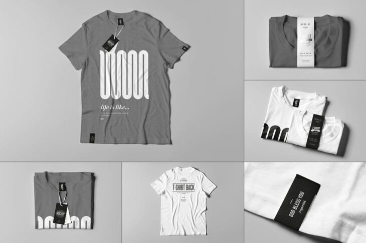 21 T-Shirt Mockups That Will Make Your Audiences Do a Double-Click ...