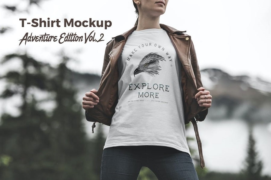 T Shirt Mockup Adventure Edition Vol. 2 min