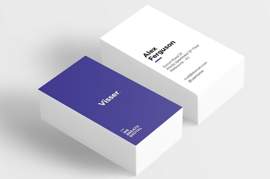 Visser Business Card min