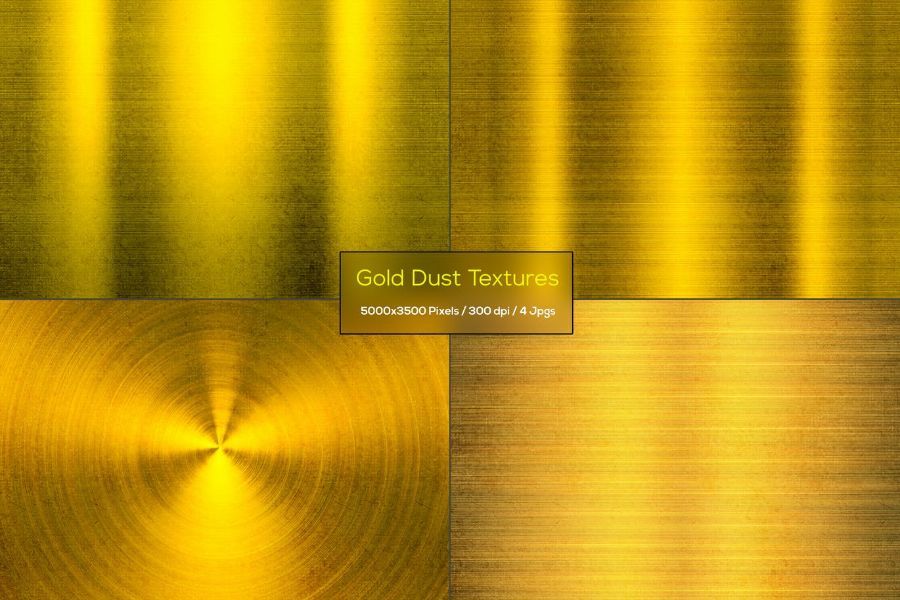 4 Gold Textures