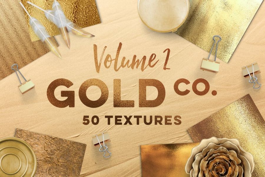 50 Gold Textures