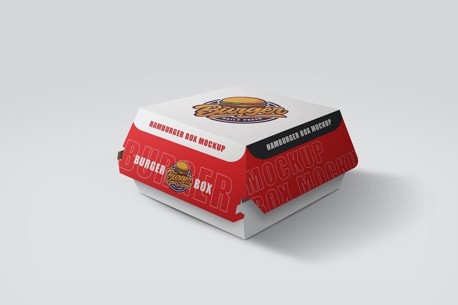 Burger Box Mockup min