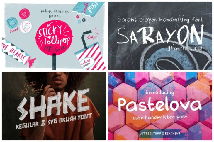 Crayon Fonts cover min