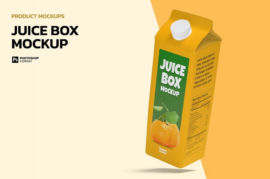 Juice Box Mockup min