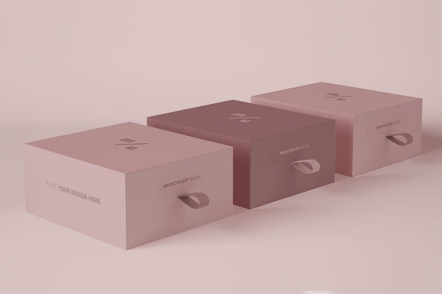 Paper Boxes Mockup min