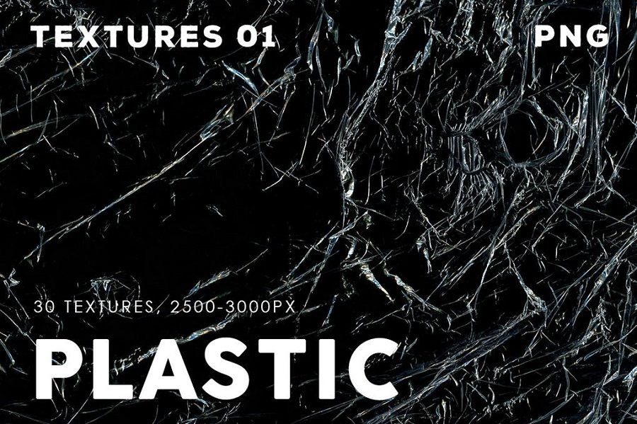 Plastic Texture Overlays