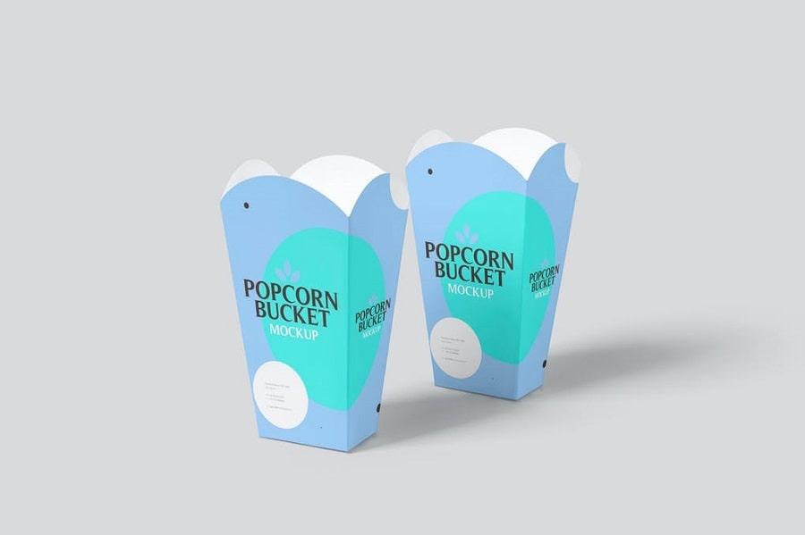 Popcorn Box Mockups min