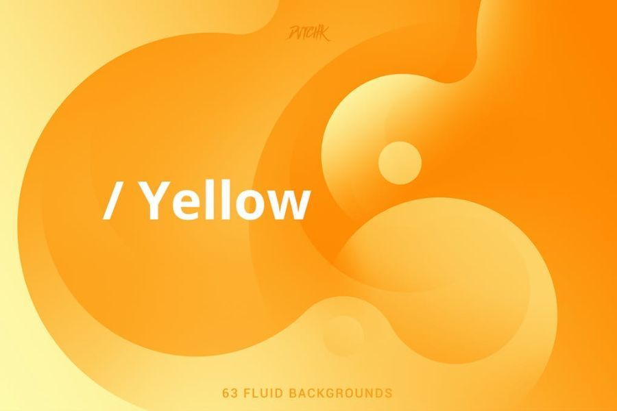 Yellow Soft Fluid