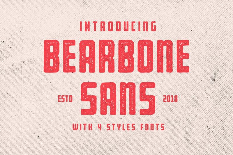 Bearbone Sans
