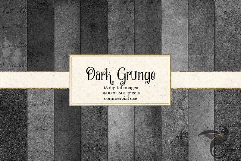 Dark Grunge Textures DigitalCurio