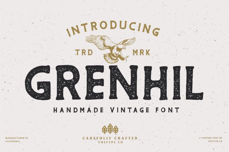 Grenhil Vintage Font