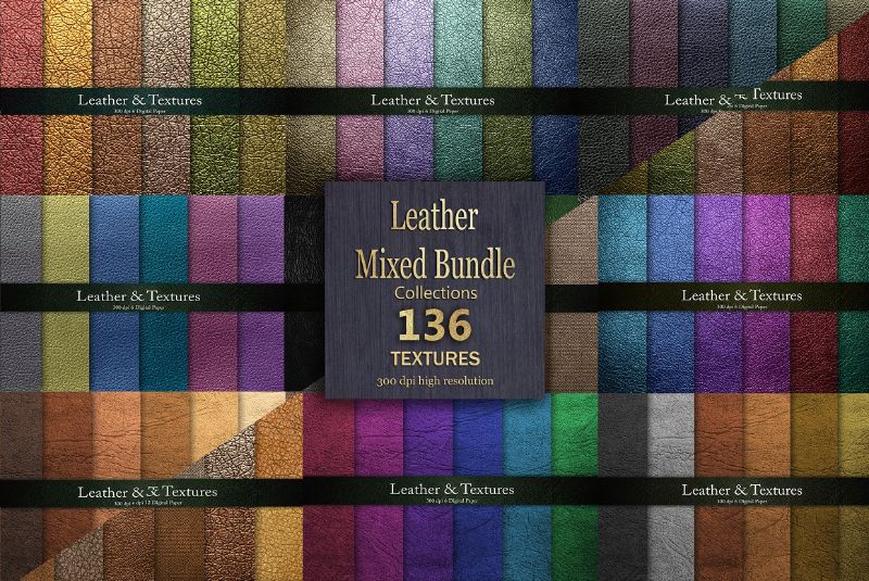 Leather Textures Bundle