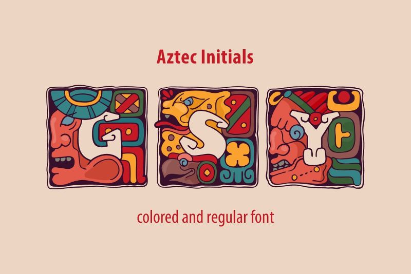 Aztec Initials