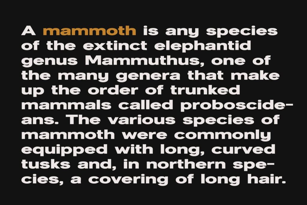 Mammoth Sentence min