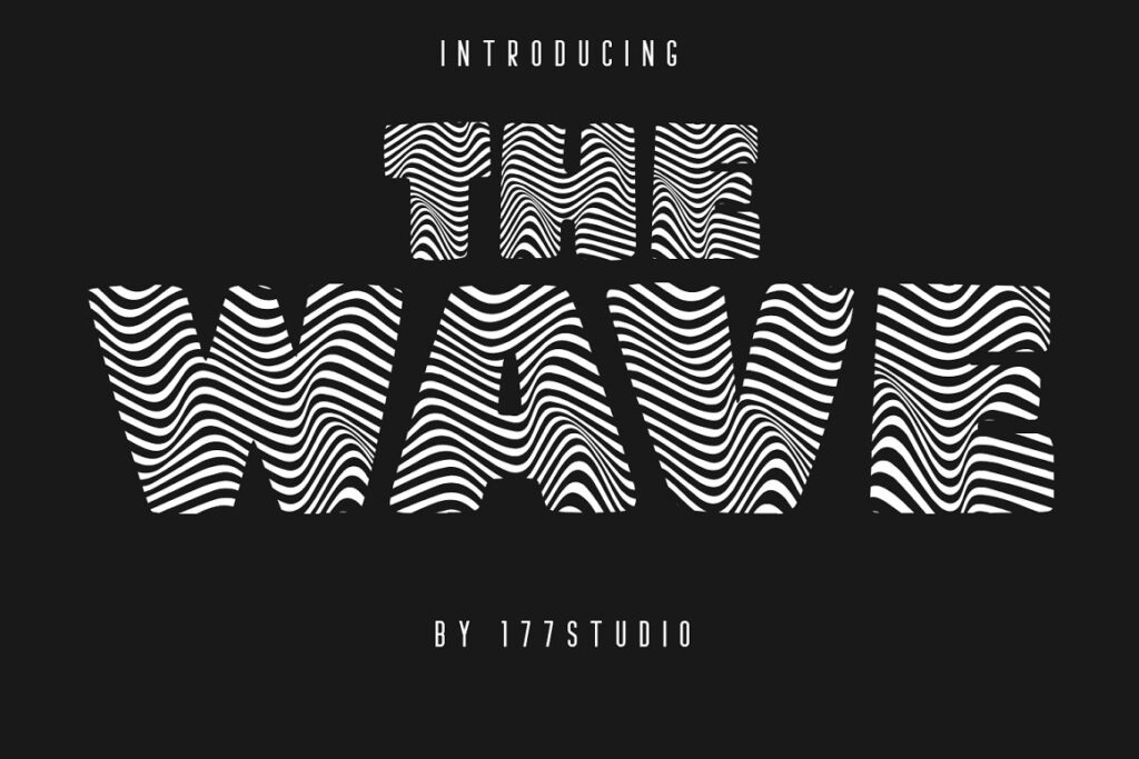 The Wave Font min
